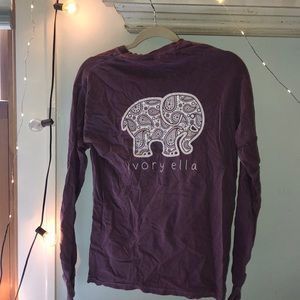 IVORY ELLA LONG SLEVE TEE 🐘